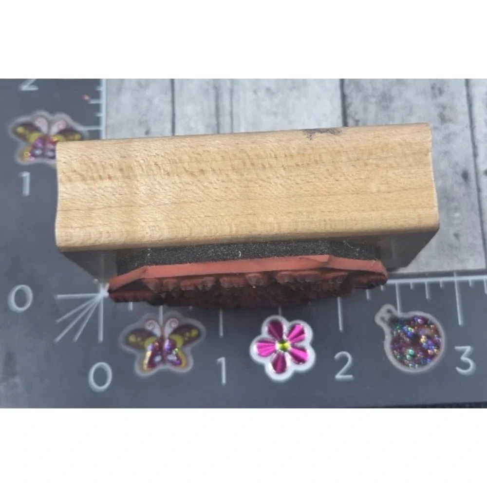 He Has Said I Will Never Fail You Hebrews 43 Bible Rubber Stamp Wood #L29